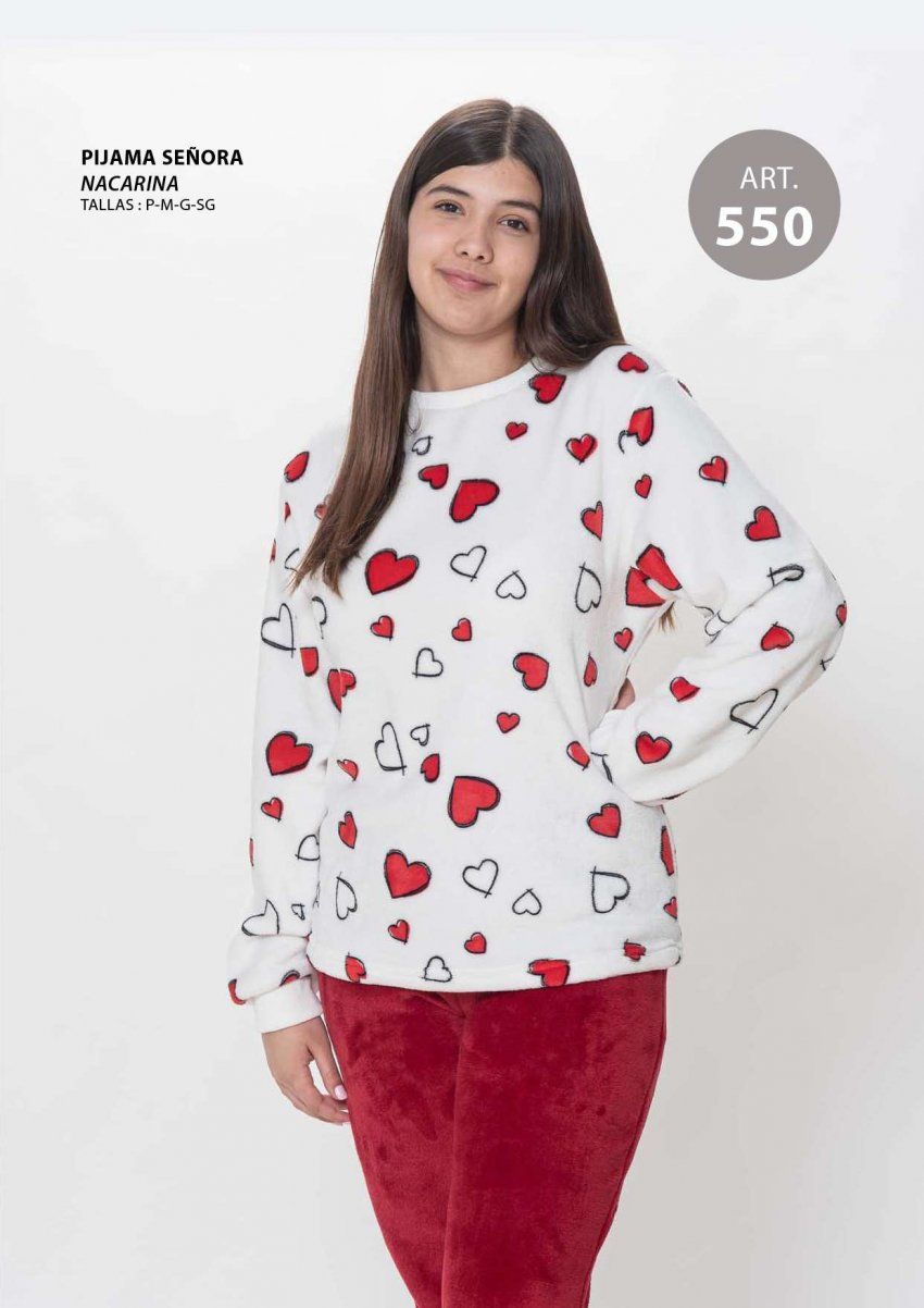 KN 550  PIJAMA SEÑORA NACARINA FABIANNI