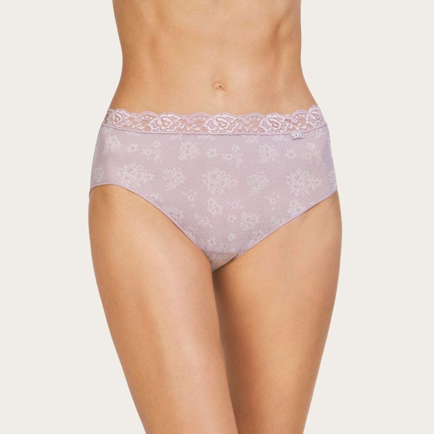 Braga mujer Avet 32080 en colores malva y pétalo de microfibra elástica disponible en Nati Campos