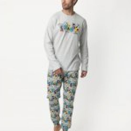 63228 PIJAMA HOMBRE MICKEY INTERLOCK DISNEY ADMAS