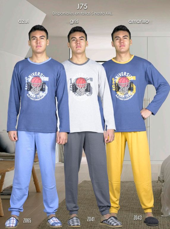 J75 PIJAMA CABALLERO INTIMALIA