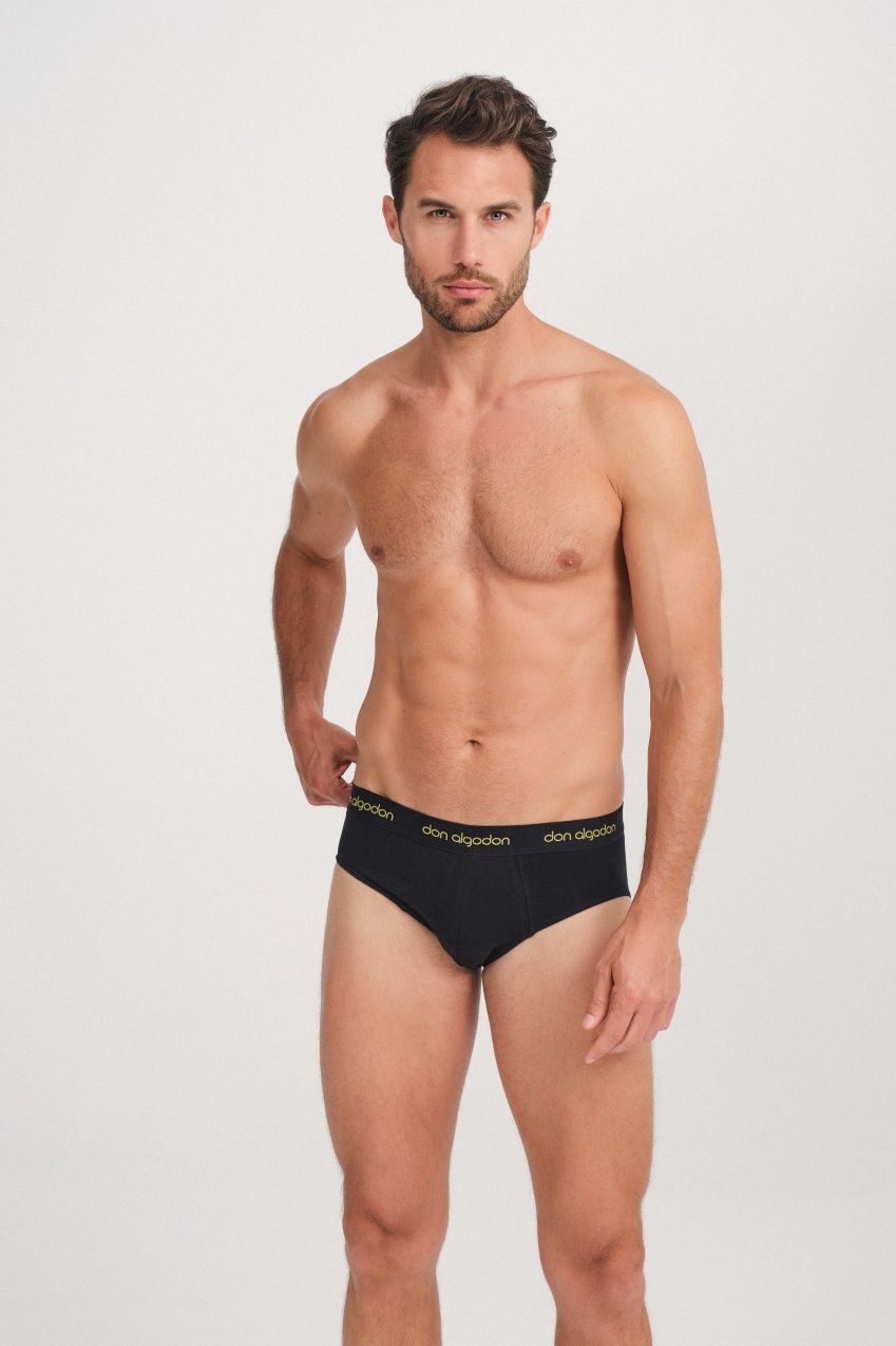 PS13 SLIP HOMBRE DON ALGODON  PACK 2