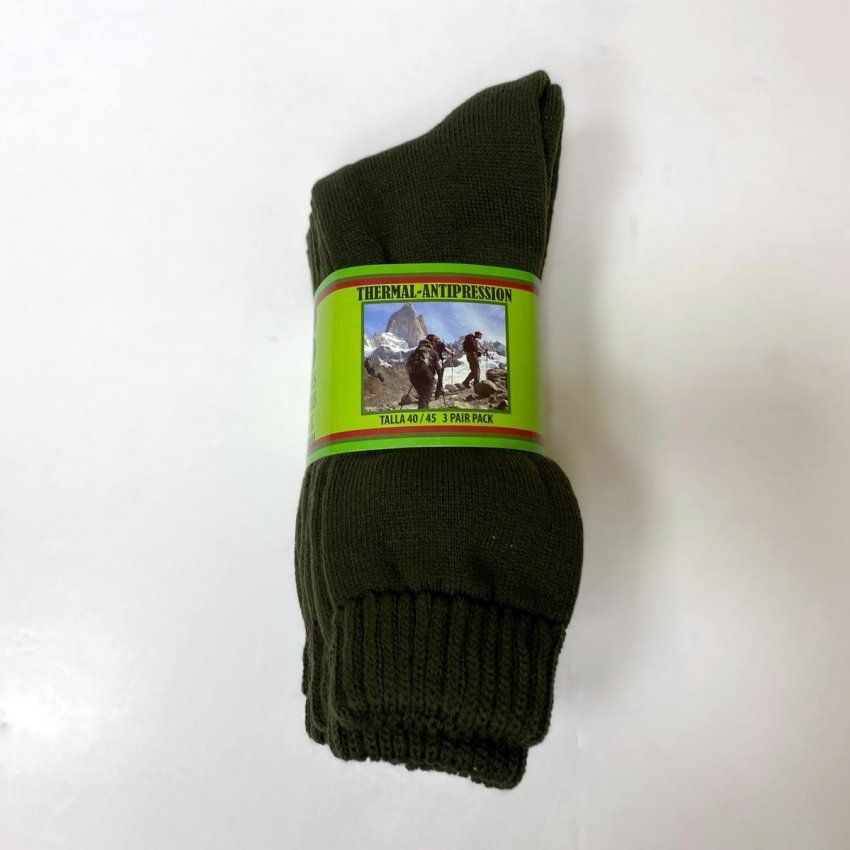 CALCETÍN THERMAL ANTIPRESIÓN A 8 PRECIO UNIT.: 0,90€ PACK 3