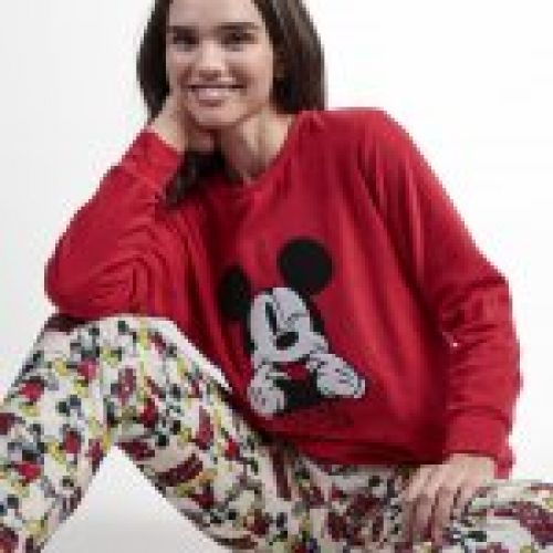 63669 PIJAMA MUJER CALENTITO COREL MICKEY DISNEY ADMAS
