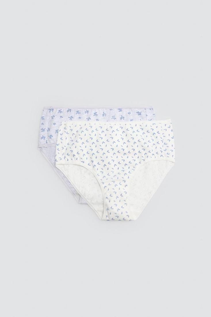 Bragas altas mujer Ysabel Mora de algodón pack estampado