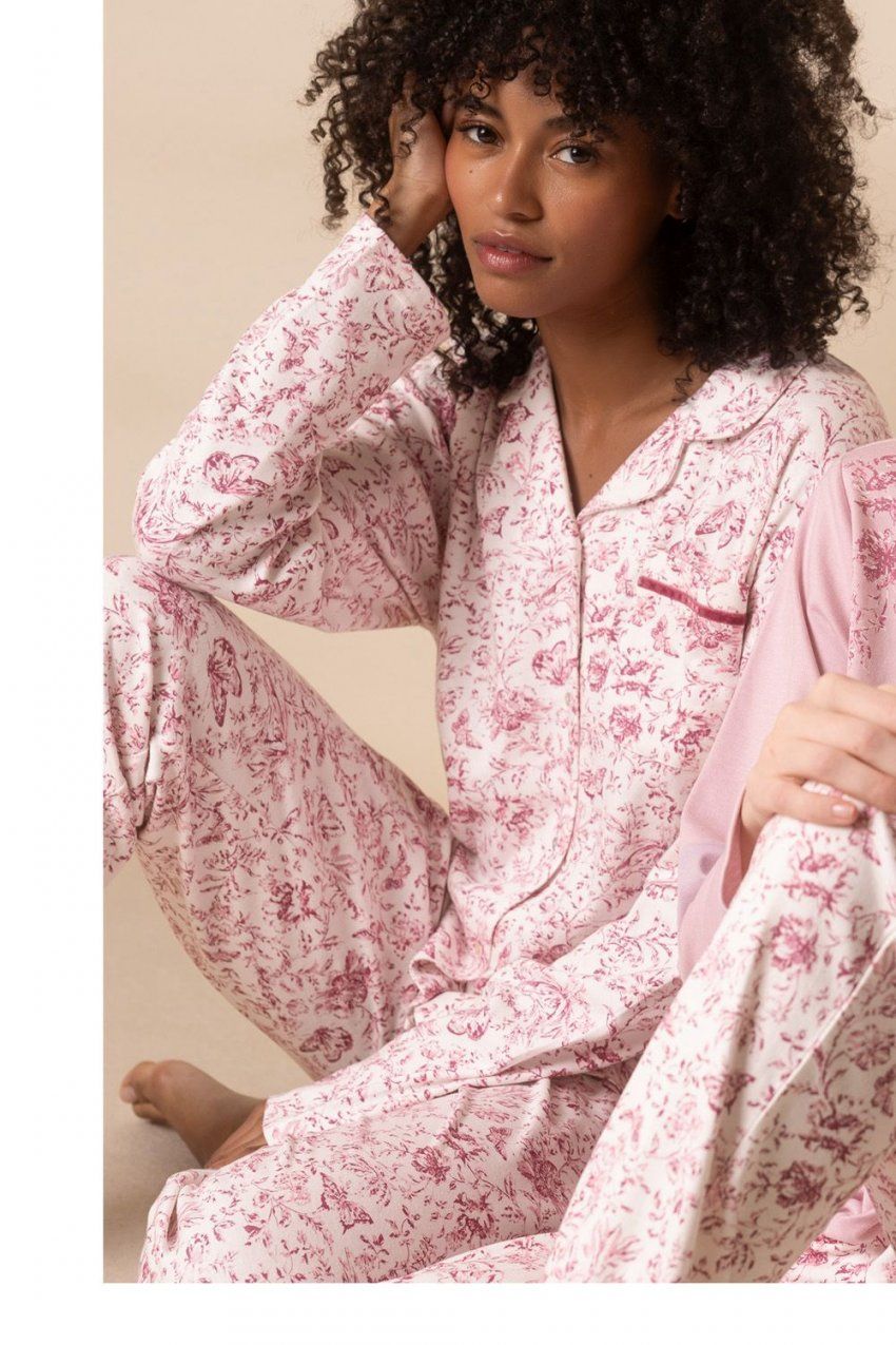 62597 PIJAMA SEÑORA ABIERTO ADMAS  CLASSIC