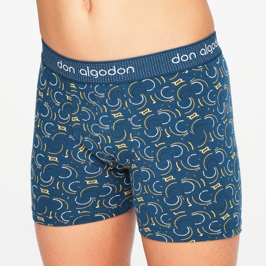 PB03 BOXER NIÑO DON ALGODON PACK 2