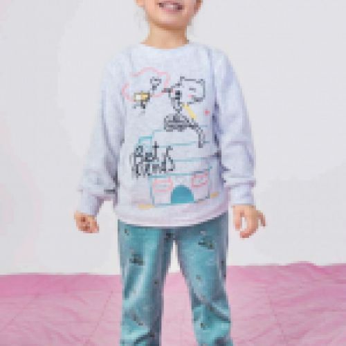 23207304 PIJAMA NILA TERCIOPELO TOBOGAN