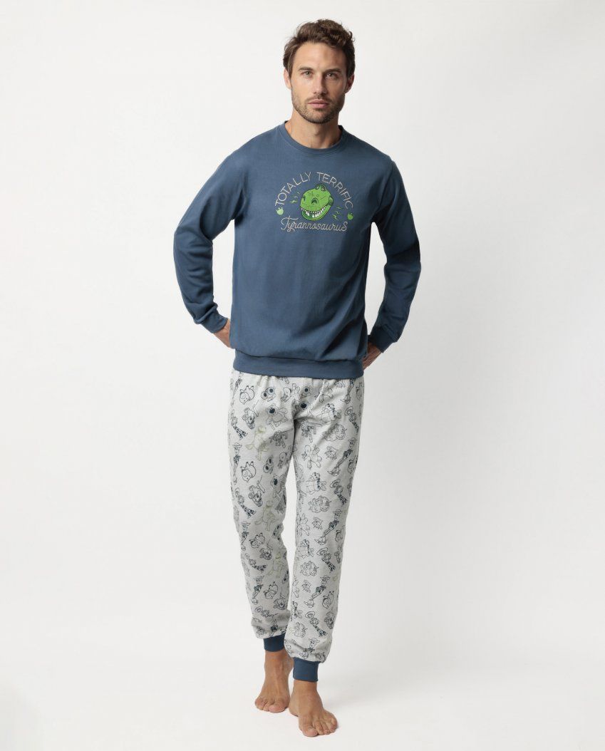 63913 PIJAMA HOMBRE REX TOY STORY INTERLOCK DISNEY ADMAS AL POR MAYOR
