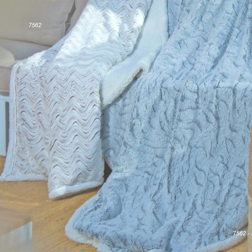 7562 MANTA  SHERPA CON BORREGO 130X160 BH TEXTIL