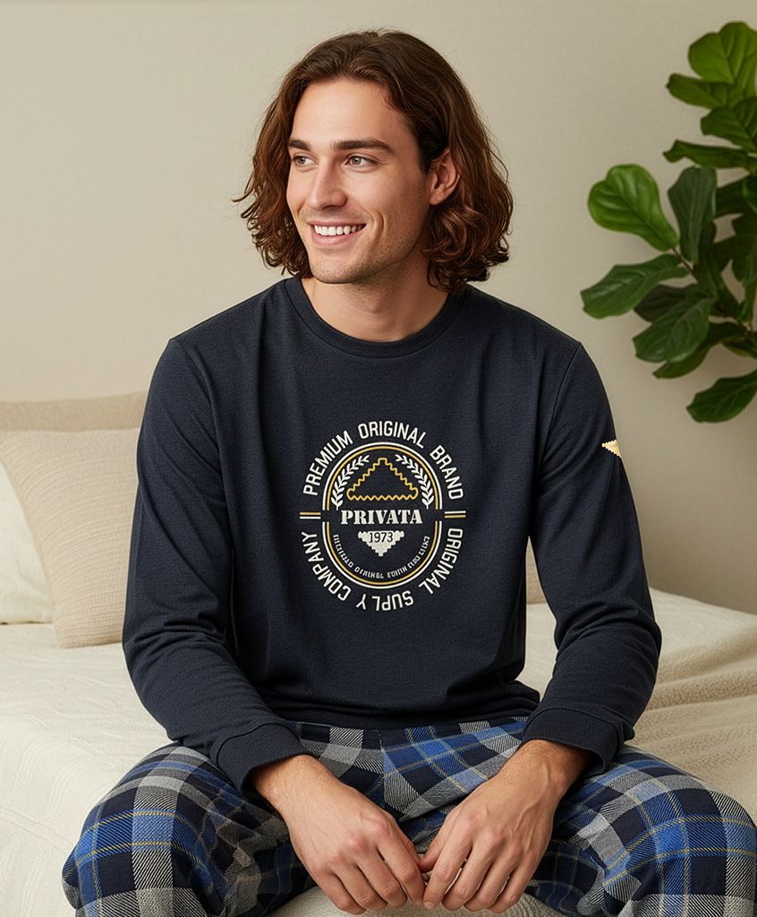 PVH 26306 PIJAMA HOMBRE INTERLOCK PRIVATA