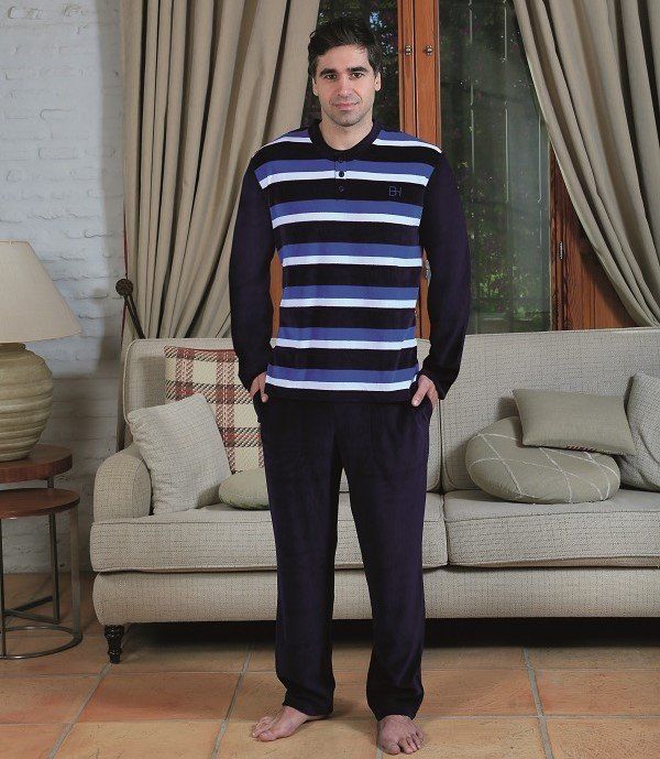 42088 PIJAMA CABALLERO NARCISO CORALINA BLANCA HERNANDEZ