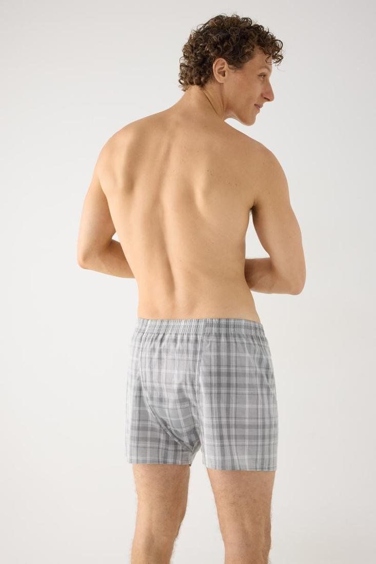 Bóxer de tela para hombre Ysabel Mora 20470 con estampado de cuadros escoceses.  Foto 2