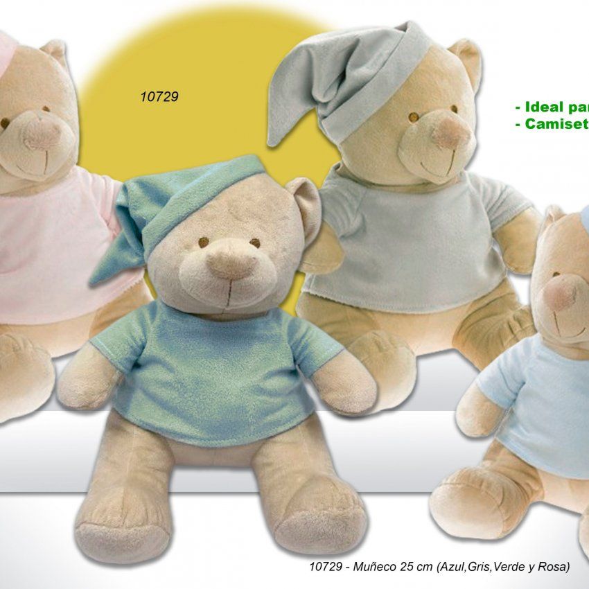 10729 MUÑECO OSO DESMONTABLE PARA BORDAR GAMBERRITOS