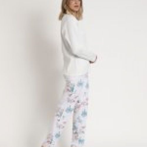 62658 PIJAMA MUJER  ALGODON ADMAS GARDEN