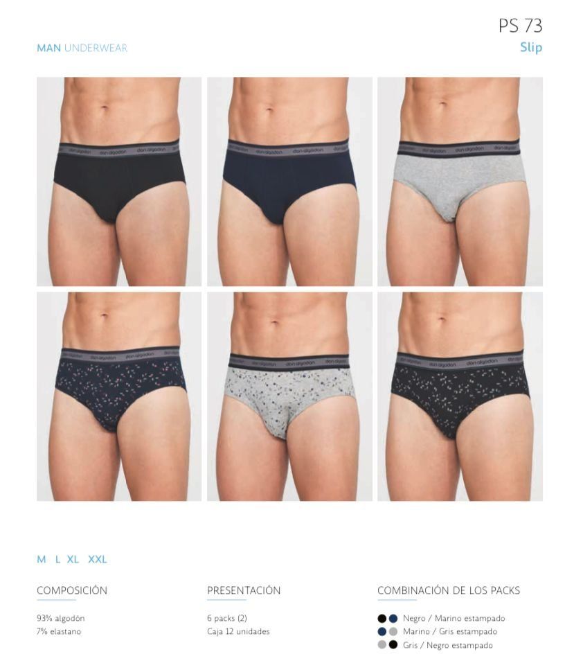PS73 SLIP DON ALGODON