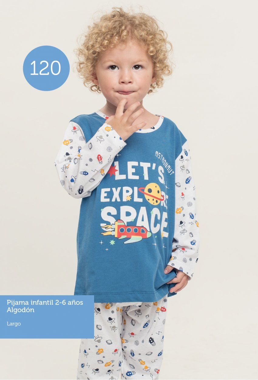 kn 120 pijama niño 2 a 6 kinanit