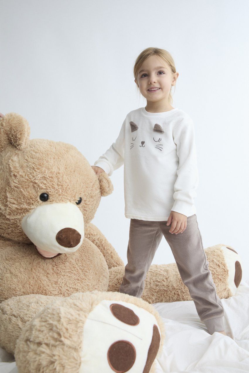 26207304 PIJAMA NIÑA TUNDOSADO (2 A 6AÑOS) TOBOGAN