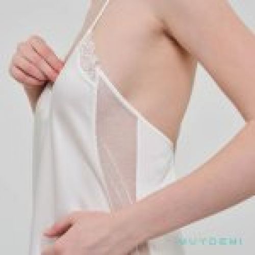 585606 CAMISON SEÑORA  RASO BLANCO  MUYDEMI