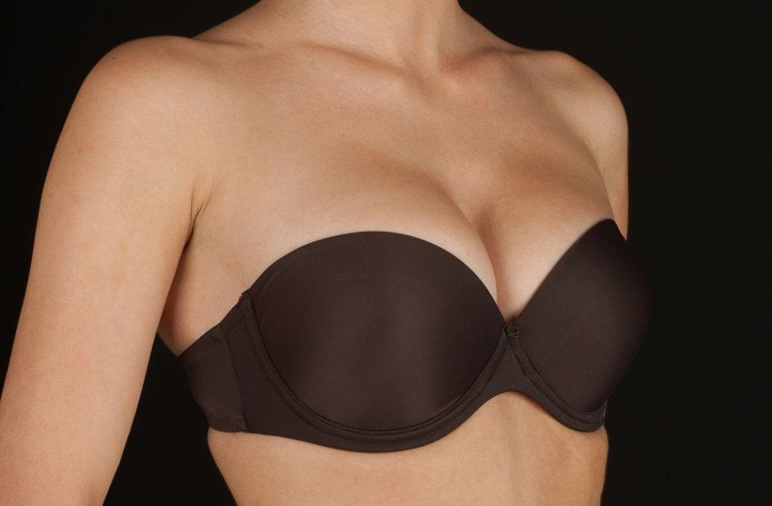 CARLOTA COPA B DOBLE PUSH UP SIN TIRANTES MARRON