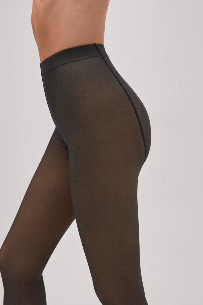 16637 3 panty calido efecto velado estampado 80 deniers