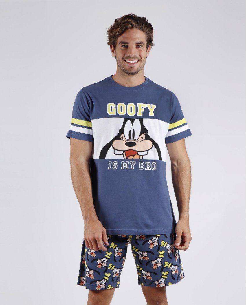 55437 PIJAMA CORTO CABALLERO GOOFY DISNEY ADMAS