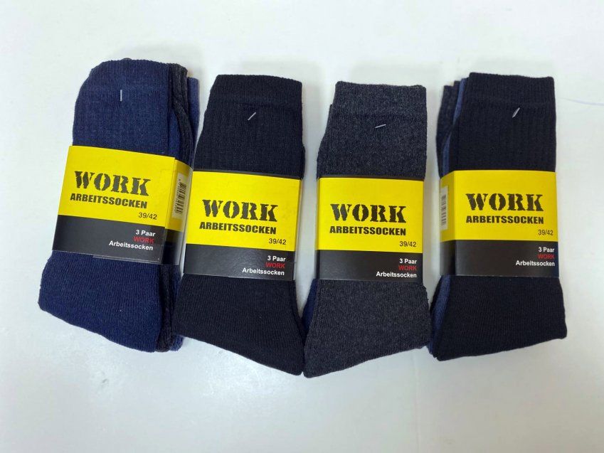 CALCETÍN TRABAJO PRECIO UNIT.: 0,29€ WORK