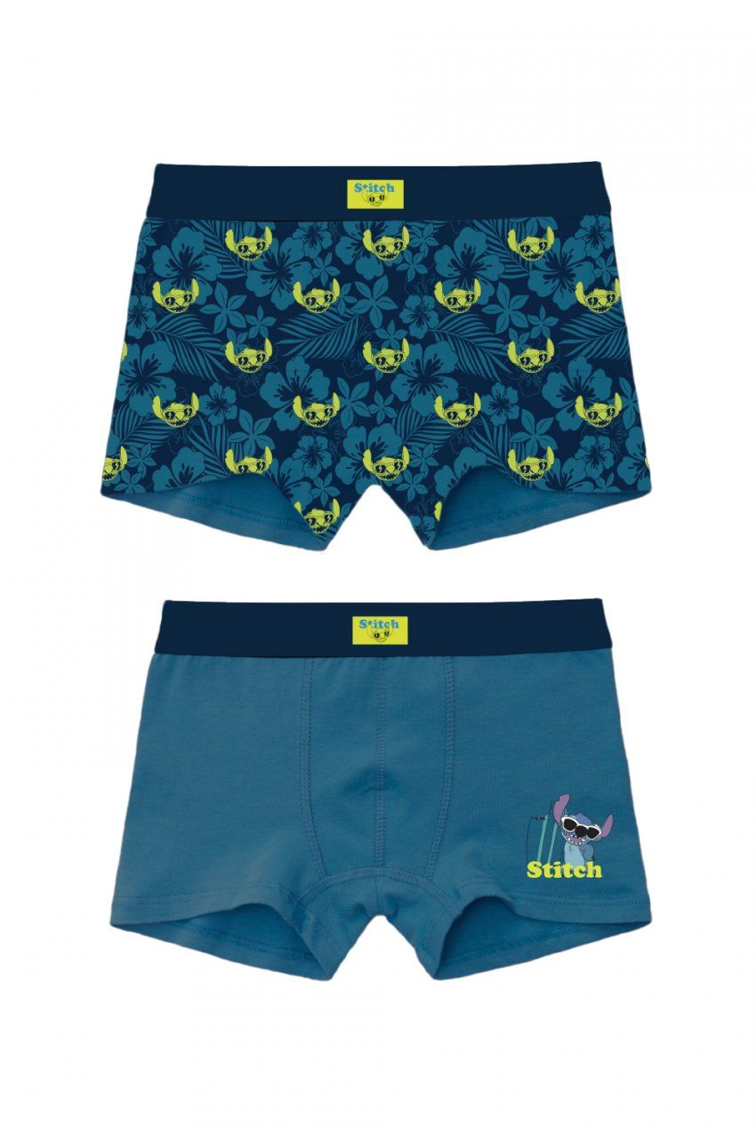48457 BOXER HOMBRE LILO & STITCH PACK 2 CAJA  REGALO ADMAS
