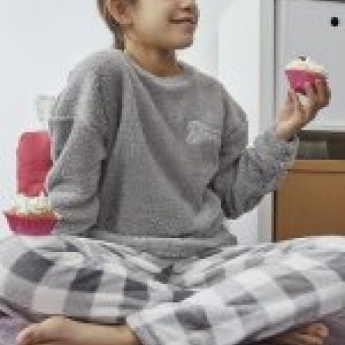 25208310 PIJAMA NIÑA 8 A 16 coralina TOBOGAN