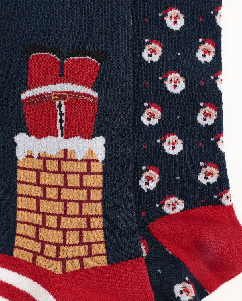 21410 CAJA REGALO CRISTHMAS CALCETINES HOMBRE 2 PARES ADMAS