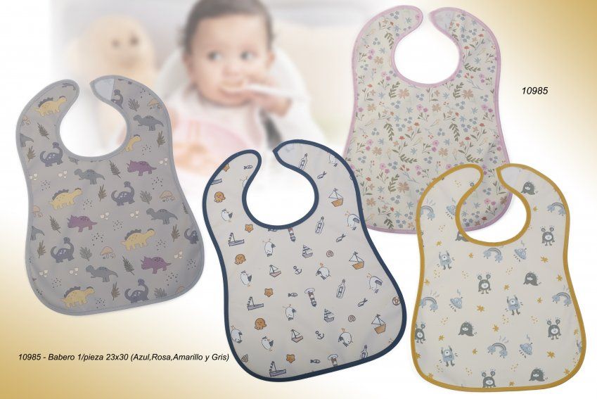 10985 BABERO 26 X 35 cm GAMBERRITOS