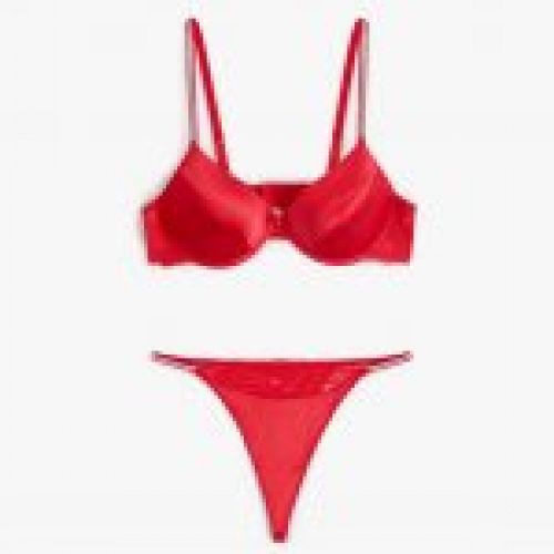 44598 CONJUNTO SUJETADOR Y TANGA BRILLOS ADMAS NAVIDAD