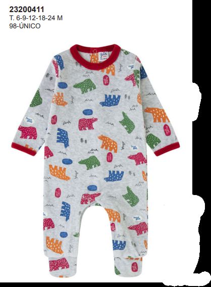 23200411 PELELE BEBE TUNDOSADO (6 A 24) YATSI