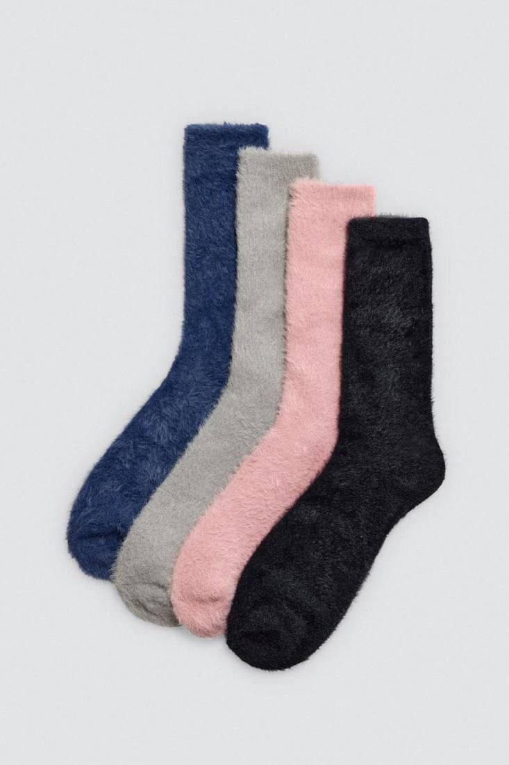 12962 Calcetines básicos para mujer con puño antipresión y tacto extrasuave