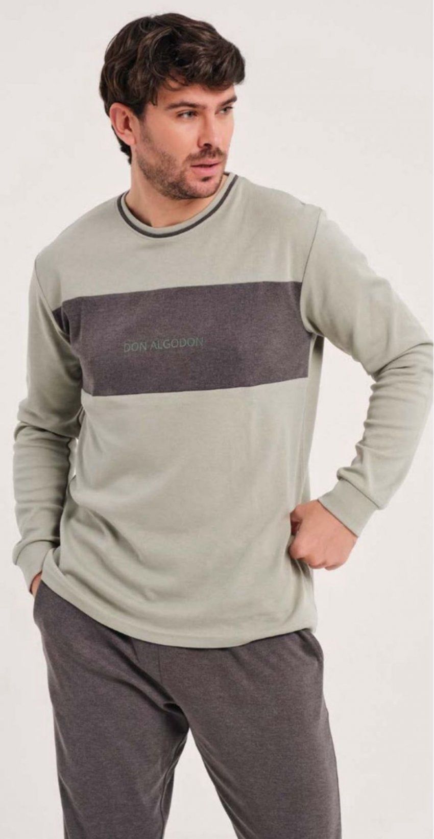 DA 25301 PIJAMA HOMBRE INTERLOCK DON ALGODON