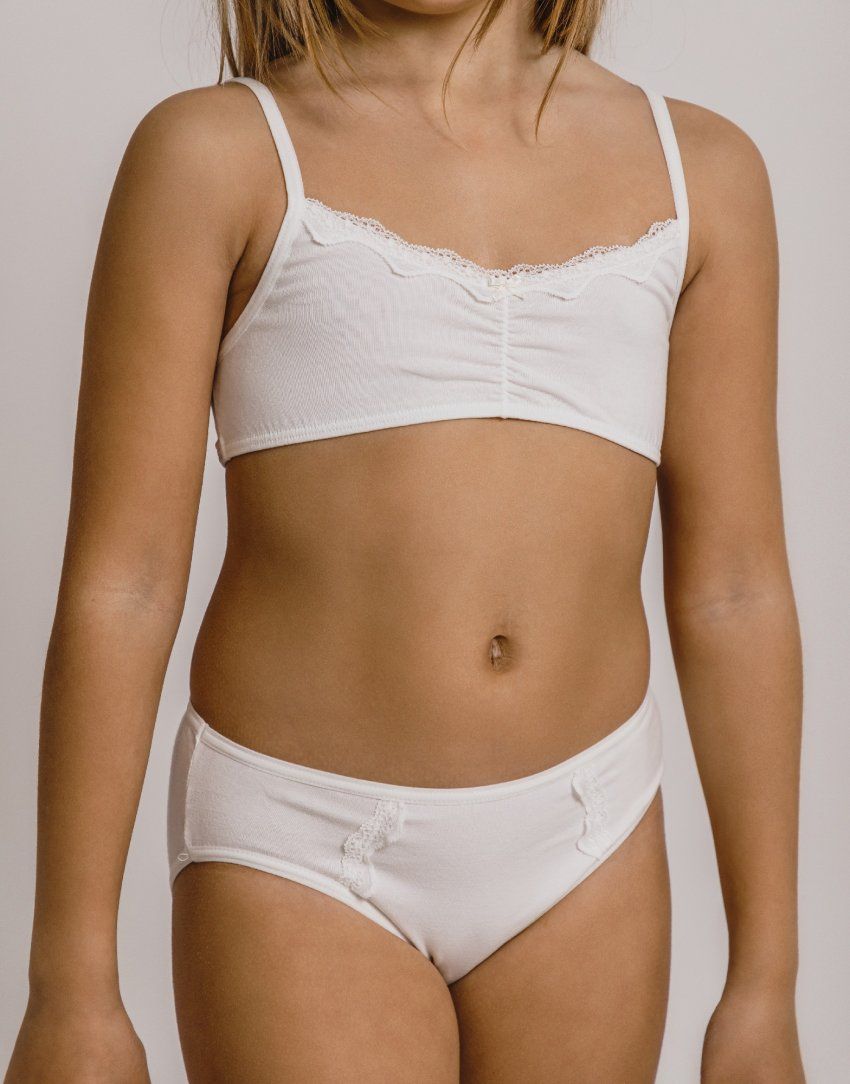 4956 CONJUNTO COMUNION NIÑA CON TOP XER CALAMARO BABY