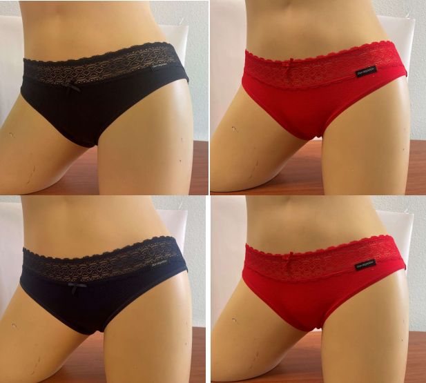RL 12 BRAGA DON ALGODON NAVIDAD CON ROJO PACK 2