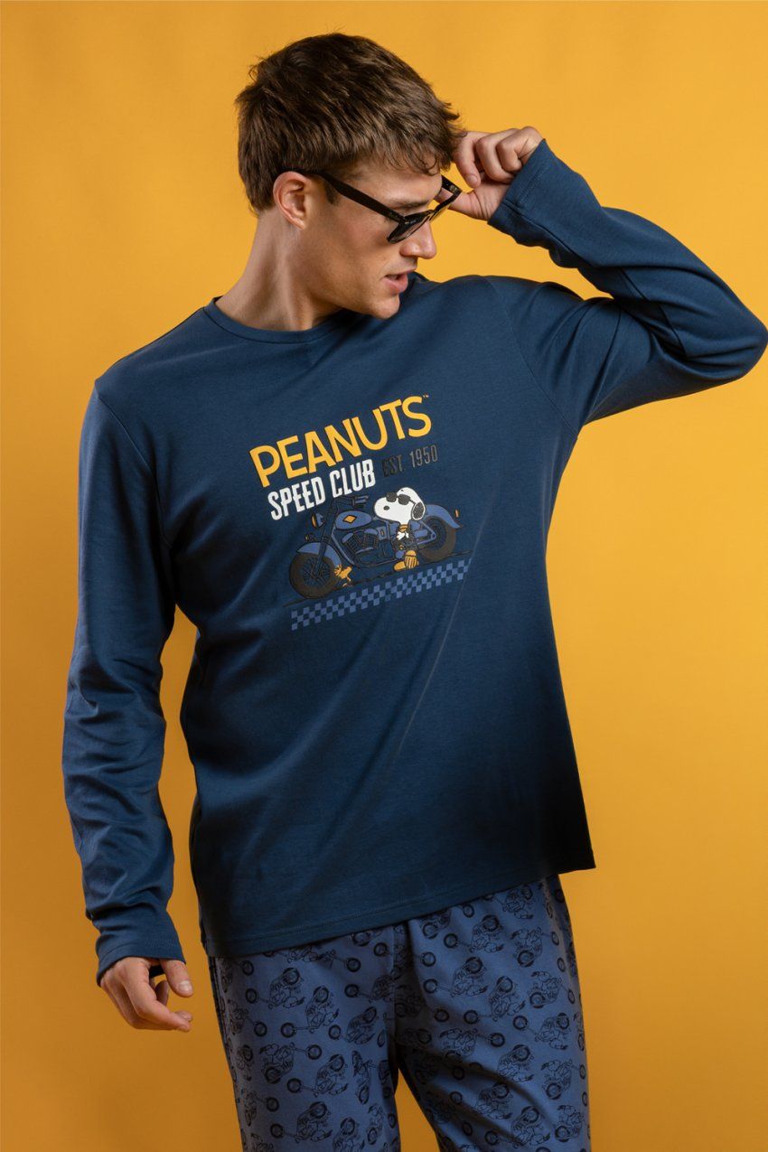 v64015 pijama hombre snoopy al por mayor