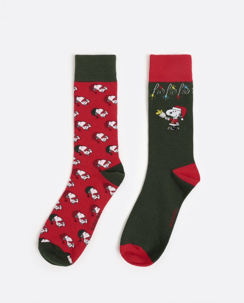 21416 LATA SNOOPY CALCETINES HOMBRE 2 PARES ADMAS