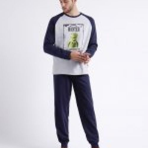 60696 PIJAMA CABALLERO FELPA RANA GUSTAVO MUPPETS ADMAS