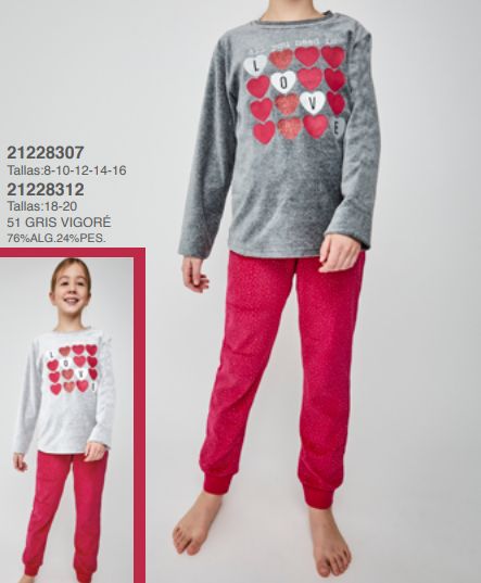 21228307 PIJAMA TOBOGAN