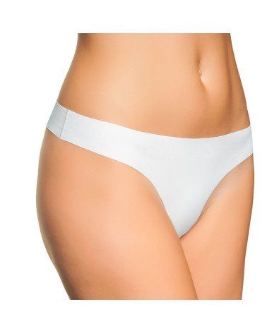 Detalle del tanga Naiara 280 con corte láser y rizo interior para mayor comodidad.