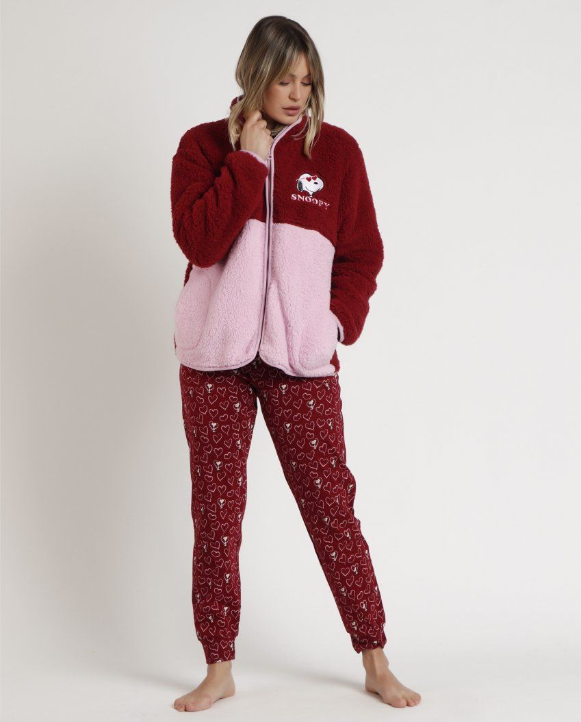67116 BATA MUJER BORREGO SNOOPY ADMAS