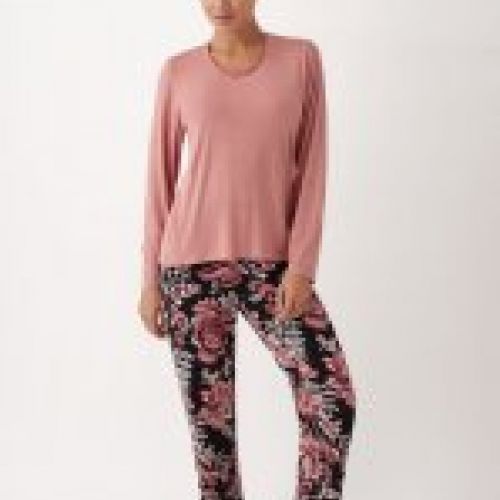 N 19832 PIJAMA MUJER + BATA (3 PIEZAS) PROMISE