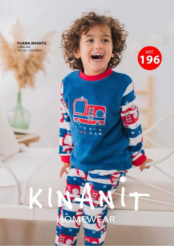 kn 196 pijama coralina 2 A 6 (NACARINA)  KINANIT