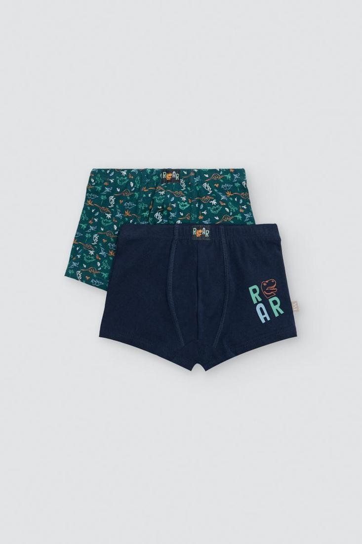 Pack de 2 bóxers infantiles de algodón Nature estampados referencia 18479