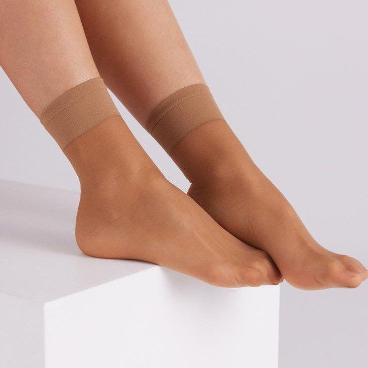 18120 MINI MEDIA TOBILLERO 15 DEN PUÑO ANTIPRESION