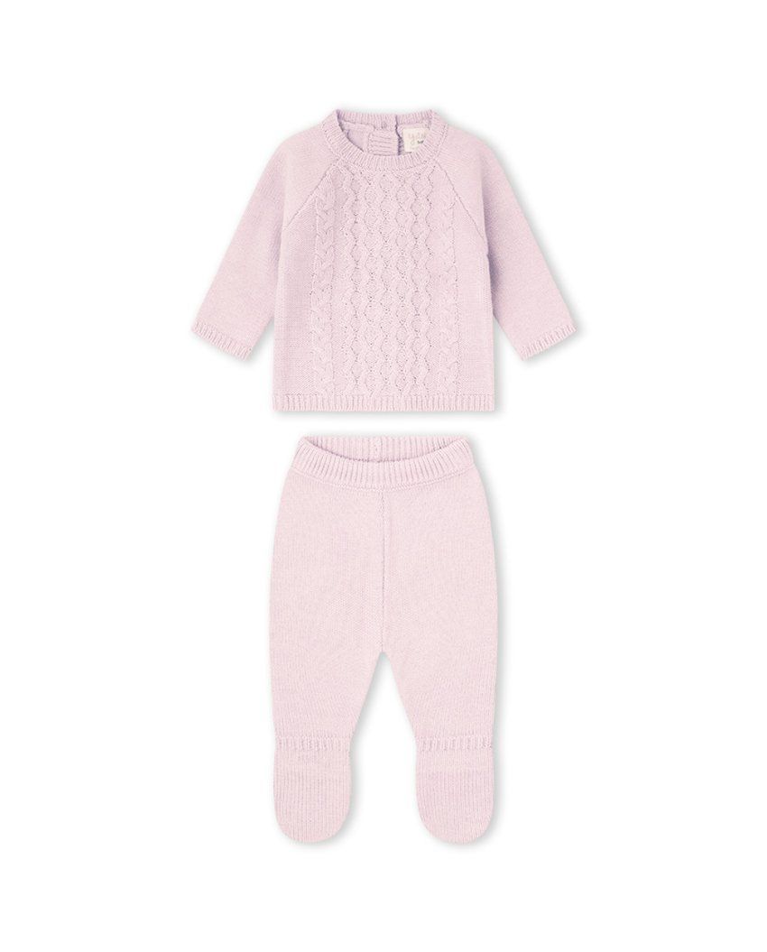 26200602 CONJUNTO TRICOP BEBE POLAINA PUNTO YATSI
