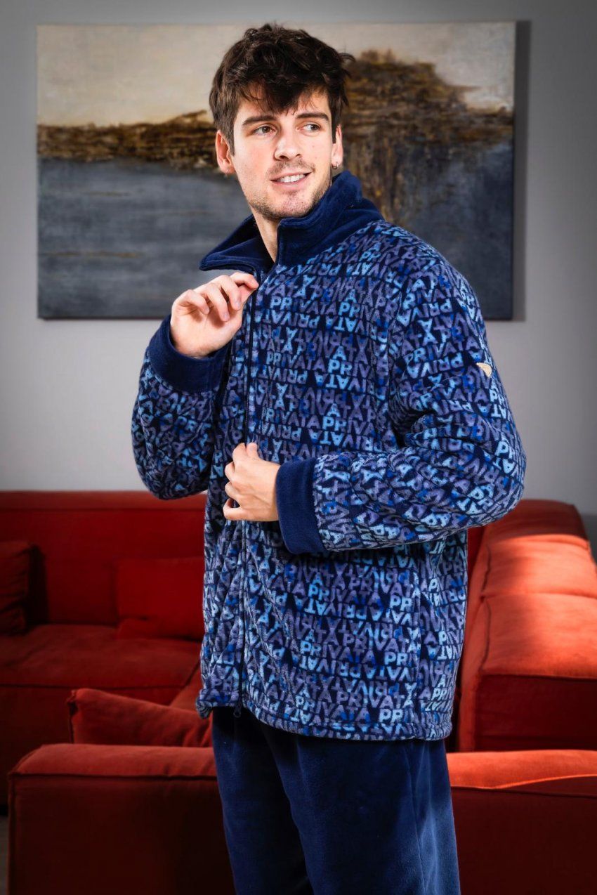 pv25387 bata chaqueta con cremallera para hombre al por mayor de privata