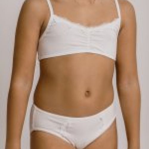 4956 CONJUNTO COMUNION NIÑA CON TOP XER CALAMARO BABY