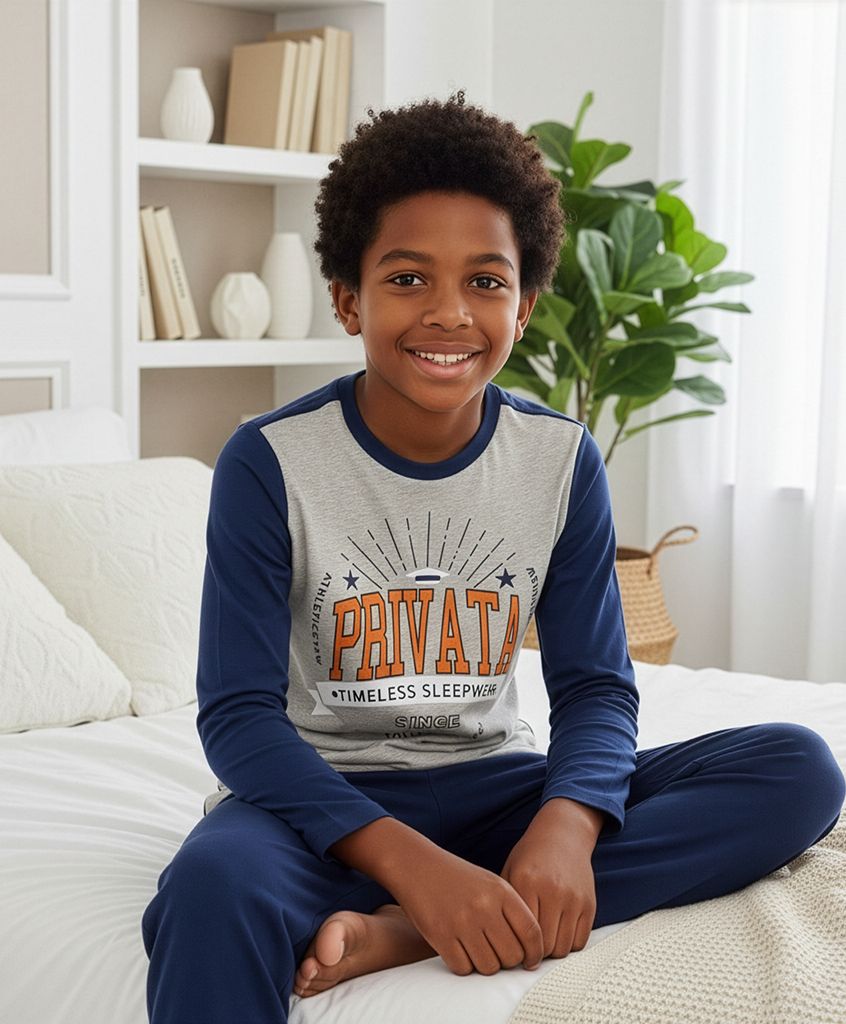 PVH 26233 PIJAMA NIÑO ALGODÓN INTERLOCK (8 a 16 años) PRIVATA